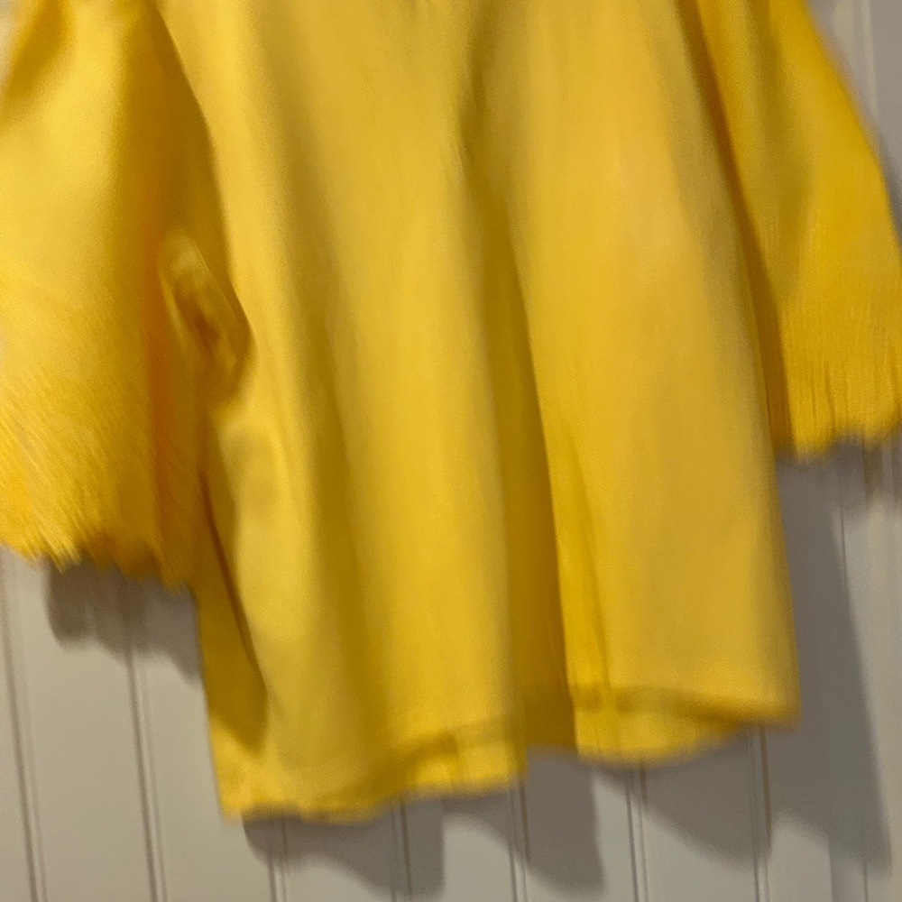 Banana Republic Canary Yellow Shirt